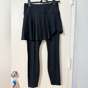 Wilson Black Skirted Leggings with Flared Skirt